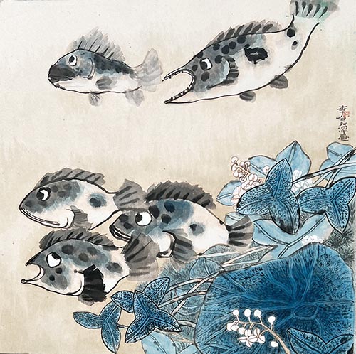 1659573575345717.jpg 4小学绘画一等奖莱西市香港路小学+描绘家乡好生活+一堂和气+李昊泽+15254257057.jpg